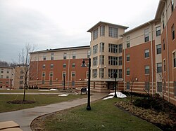 Centennial Court B, a co-ed residence hall