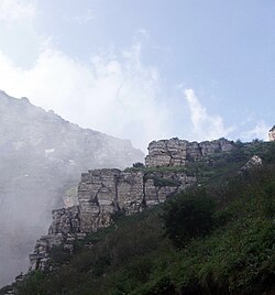 View of the Taihang Mountains, where Shen Kuo had his epiphany about geomorphology.