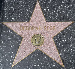 Kerr's star on the Hollywood Walk of Fame at 1709 Vine Street