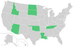 Eight states name electors on ballots.