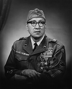 Woodrow Keeble, Medal of Honor recipient.