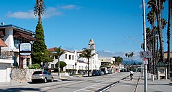 Beach Street is a popular tourist hotspot fronting Santa Cruz Beach.