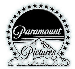 Paramount Pictures' first logo, with 24 stars, based on a design by its co-founder William Wadsworth Hodkinson, used from 1914 to 1969