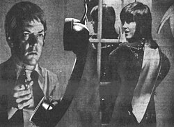 Sutherland and Jane Fonda starring in the film Klute (1971)