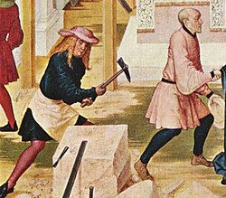 Bavarian stonemasons, c. 1505