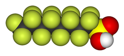 Perfluorooctanesulfonic acid, a key Scotchgard component until 2000[288]