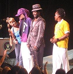 The Black Eyed Peas performing on August 24, 2006