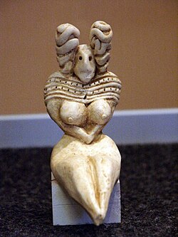 Fertility figurine from Mehrgarh, Indus Valley, c. 3000 BC