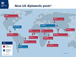 New UK Diplomatic Posts – April 2013