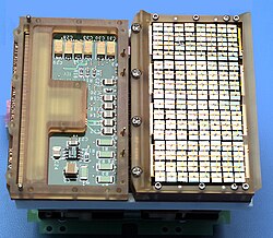 An array of (Cd,Zn)Te X-ray detectors from the Burst Alert Telescope of the NASA Neil Gehrels Swift Observatory