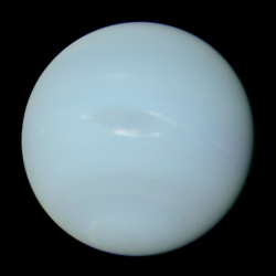 The planet Neptune