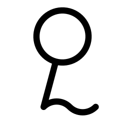 A stylized 𝓠 is sometimes used as a symbol for quintessence. [citation needed]