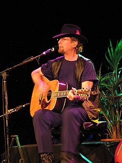 McGuinn performing in 2009. Despite Hillman and Crosby's interest in future Byrds reunions, McGuinn remains reluctant to reform the band.