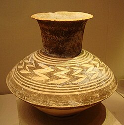 A pottery jar from the Late Ubaid Period