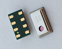 Miniature digital barometric pressure sensor