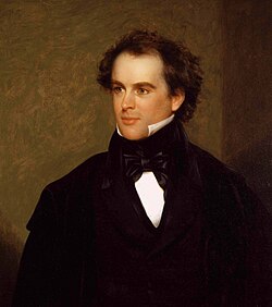 Portrait of Nathaniel Hawthorne by Charles Osgood, 1841 (Peabody Essex Museum)