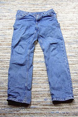 A pair of jeans