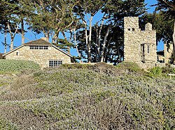 Tor House and Hawk Tower, built 1919–24 by poet Robinson Jeffers