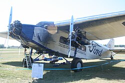 Oldest flying Ford, a 1927 4-AT-A, Serial No. 10, NC1077