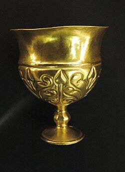 Pereshchepina treasure golden cup