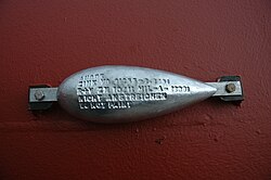 Zinc sacrificial anode