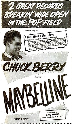 Billboard advertisement, August 6, 1955
