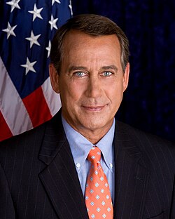 John Boehner, House Speaker (2011–2015), was the most visible adversary for President Barack Obama.