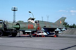MiG-21М of the National People's Army of the GDR, August 1990