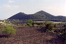The Monti Rossi viewed from north