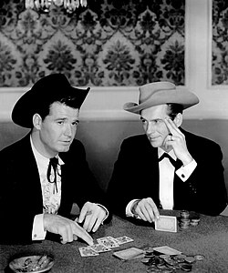 With Jack Kelly in Maverick