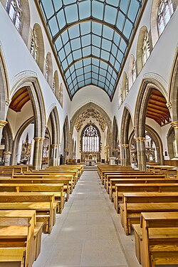 Nave of the cathedral