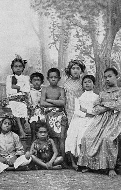 Tahitian children, c. 1906