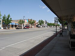 Along U.S. Route 84 in Fort Sumner