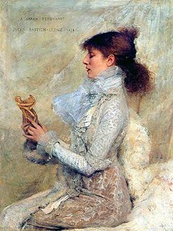 Sarah Bernhardt in 1879, by Jules Bastien-Lepage