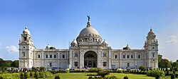 The Victoria Memorial in Kolkata, India
