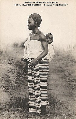 A Yalunka woman from Upper Guinea in 1905