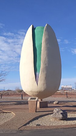 World's largest pistachio in Alamogordo