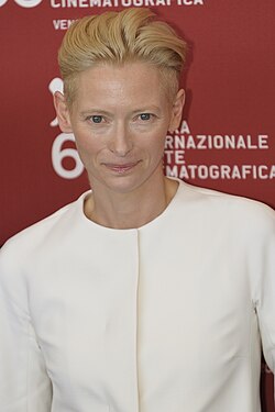 Swinton at the 2009 Venice International Film Festival