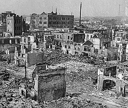 The Great Kanto Earthquake in 1923 killed more than 100,000 citizens in Tokyo.