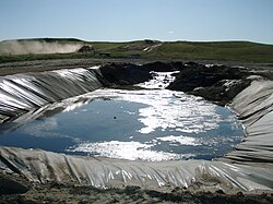 Mud pit