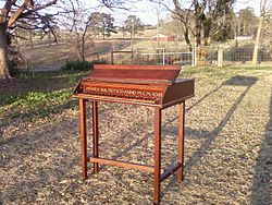 An ottavino built by Arnold Dolmetsch in 1923, and modeled after a 1698 instrument by Joannes Carcassi