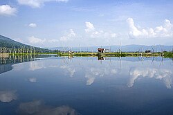 Lake Rawa Pening in Semarang Regency