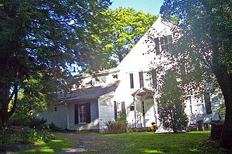 Main house at Steepletop, where Millay spent the last 25 years of her life