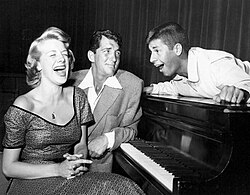 Rosemary Clooney, Dean Martin, and Jerry Lewis on The Colgate Comedy Hour (1952)