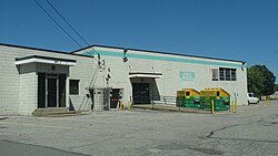 The distribution center of the Pittsburgh Post-Gazette in Findlay Township