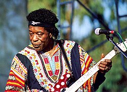 Guy performing in 1998