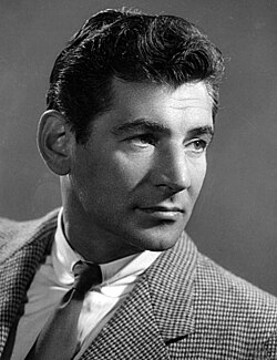 Leonard Bernstein, a famed 20th century conductor
