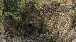 Old Alfarb kiln for making plaster as a construction material