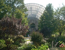 Myriad Botanical Gardens, the centerpiece of downtown OKC's central business district