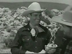 Gene Autry in The Gene Autry Show episode "The Black Rider", 1950